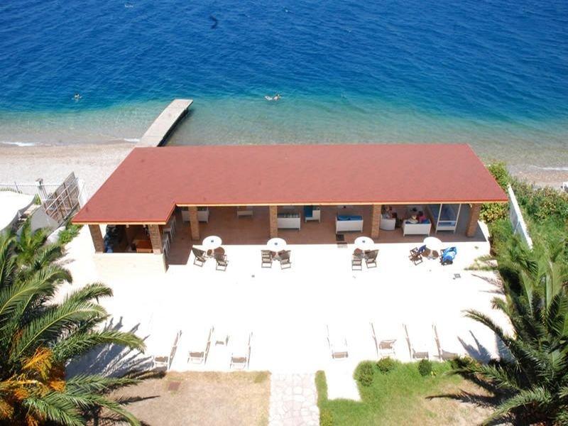 Rodini Beach Hotell Psathópirgos Eksteriør bilde